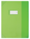 Protège-cahier Strong Line 24x32, en PVC 15/100e, coloris vert translucide,image 1