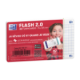 Set de 32 fiches Flash Card 2.0 7,5x12,5, en bristol blanc 250 g/m², quadrillé 5x5,image 1