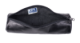 Trousse fourre-tout ronde, en cuir naturel noir,image 2