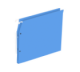 Boîte de 25 dossiers suspendus Medium A4, fond D15, en kraft bleu,image 1