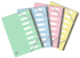 Trieur Top File+ A4 8 positions 1-8, en carte coloris pastels assortis (5),image 1