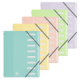Trieur School Life A4 8 positions 1-8, en polypro coloris pastels assortis (5),image 1