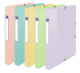 Boite à élastique School Life 24x32, dos de 25, en polypro, coloris pastel assortis (5),image 1