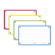 Set de 32 fiches Flash Card 2.0 7,5x12,5, en bristol blanc 250 g/m², quadrillé 5x5, bords coloris assortis (4),image 2