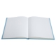 Livre d'Or Plum' 19x21 cm, 140 pages, coloris turquoise,image 2