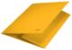 Chemise carte Recycle 3 rabats, 430 g/m², coloris jaune,image 1
