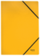 Chemise carte Recycle à élastiques, 430 g/m², coloris jaune,image 1