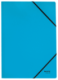 Chemise carte Recycle à élastiques, 430 g/m², coloris bleu,image 1