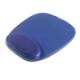 Tapis de souris en mousse, repose-poignets intégré, bleu,image 1