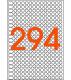 2058 pastilles adhésives coloris assortis, diamètre 8 mm (7 feuilles A5 / cdt),image 2