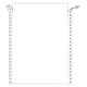 Carton de 2000 feuilles de listing 240x 11'' - velin blanc - 70gr - BCD,image 2