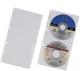 Paquet de 5 recharges pochettes pour le classement de 2 CD/DVD,image 2