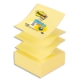 Bloc 100 notes adhésives Z-Notes, 76x76 mm, jaune (23730),image 1